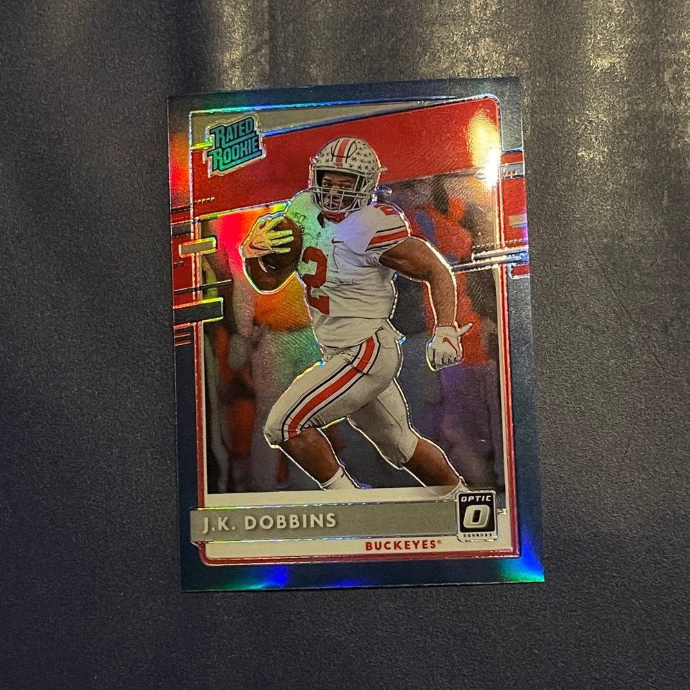 JK dobbins blue rated rookie